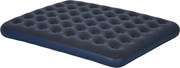 Outsunny Materac Powietrzny dla 2 Osób, miękki i wytrzymały, 203x152x22cm, Granatowy