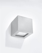 Kinkiet ceramiczny LEO szary SOLLUX  LIGHTING