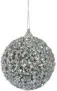 Bombka choinkowa GLITTER, Ø 8 cm