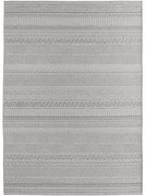 Dywan zewnętrzny Desert Paseczki szary 80 cm x 150 cm