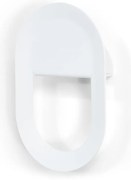 Biały ścienny stalowy haczyk Coucou – Spinder Design