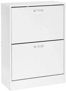 Biała uchylna szafka na buty  B5-R19