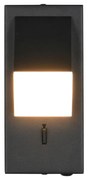 Kinkiet LED w kolorze matowej czerni Raglan – Trio
