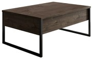 Stolik konferencyjny Luxe Walnut and Black