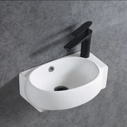 Ceramiczna umywalka ścienna KW198 do WC dla gości