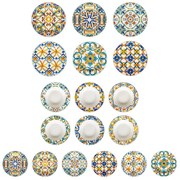 Zestaw talerzy 18 szt. Medicea – Brandani