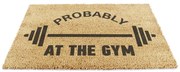 Wycieraczka z włókna kokosowego 40x60 cm Probably At The Gym – Artsy Doormats