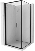 Mexen Exo kabina prysznicowa składana 80 x 80 cm, transparent, czarna - 816-080-080-70-00