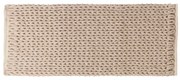 Beżowy pleciony dywan THICKO 50x120 cm