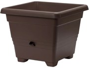 Plastia Bergamot Donica samonawadniająca, brązowy, 50 x 50 cm