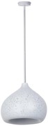 Lampa wisząca MAURO M 32cm, kolor szara nakrapiana – lampa do kuchni w stylu Gaudiego