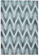 Dywan bawełniany Pescara jodełka szaro-grafitowy 80 cm x 150 cm