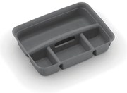 Szary plastikowy separator do pojemnika 35,5x26,5x8,5 cm K Latch Box – KIS