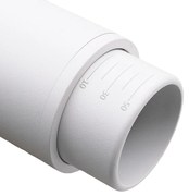 Oprawa Mica Zoom Track Biały 1xGU10, tuba, pojedyncza