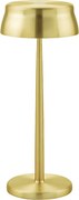 Lampa stołowa LED Zafferano SISTER LIGHT Wi-Fi Smart Gold z możliwością ładowania i ściemniania