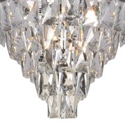 Lampa sufitowa CHELSEA CHROME 6xE14, , kryształowa, glamour