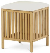Taboret z miejscem do przechowywania B066 NAT, bambus
