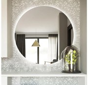 Baltica Design - Lustro łazienkowe LED z podświetleniem BRIGHT 15W/230V 6500K śr. 100 cm IP65