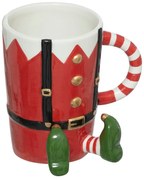 Kubek świąteczny z motywem elfa, 300 ml