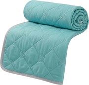 Chłodząca letnia kołdra ELARIA, turkusowa Rozmiar: 200 x 220 cm