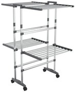 Dwupoziomowa suszarka na pranie na kółkach Z9-K86