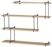 Półka P-065, brązowy