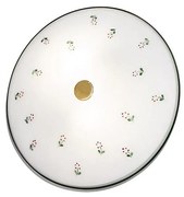 Kolarz 731.U12.4.70- Lampa sufitowa NONNA 2xE14/60W/230V śr.32 cm zielona/mosiądz