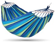 Podwójny w paski hamak ogrodowy Z4-S38