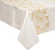 Obrus z wzorem miłorzębu GINKO, 140 x 360 cm