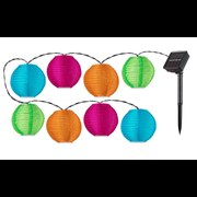 Rabalux 77048 łańcuch solarny LED z 8 papierowymi lampkami Titu