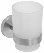 Szkło SAPHO XS900 X-steel szklanka, szczotkowana stal nierdzewna