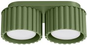 Zielony okrągły plafon sufitowy B2-K00