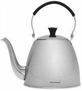 Srebrny czajnik z sitkiem do zaparzania herbaty 1,1L P0-Z16