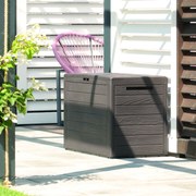 Skrzynia ogrodowa Woodebox 140 l antracytowa PROSPERPLAST