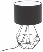 Lampa stołowa BENIGNE czarna ELTAP