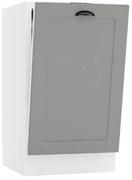 Front do zabudowy zmywarki 45 ADELE PU szary mat STOLKAR