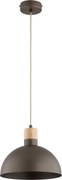Lampa wisząca na linkę NEOMI 1xE27/15W/230V brązowa