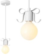 Lampa sufitowa wisząca pojedyncza NARNI biała