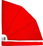 STILISTA Balkonowy parawan, 140 x 140 cm, czerwony