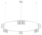 Biały duży żyrandol - K407 N6-C15