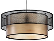 Okrągła lampa wisząca z siateczką nad stół R3-T48