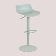 Zestaw 2 Regulowanych Wysokich Stołków Arjenn Celadón - Sklum