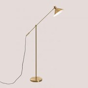 Lampa Stojąca Z Żelaza Francis Złoto - Sklum