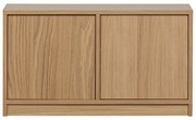 Szafka modułowa pod TV w dekorze dębu 77x44 cm Modulair – vtwonen