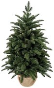 Choinka sztuczna w donicy PE Jodła Nordmann 100cm
