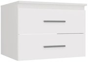 Biała szafka łazienkowa z szufladami  60 cm K2-W16