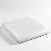 Białe bawełniane prześcieradło 180x290 cm Lina – douceur d'intérieur