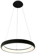 Azzardo AZ5060 - LED Żyrandol ściemnialny na lince ANTONIO LED/32W/230V czarny + pilot