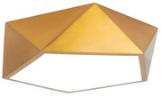 Lampa Plafon Diamond APP876-C 40 cm Złota