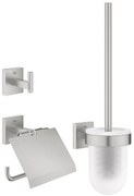 GROHE 41123DC0 - Zestaw akcesoriów START CUBE ze stali nierdzewnej